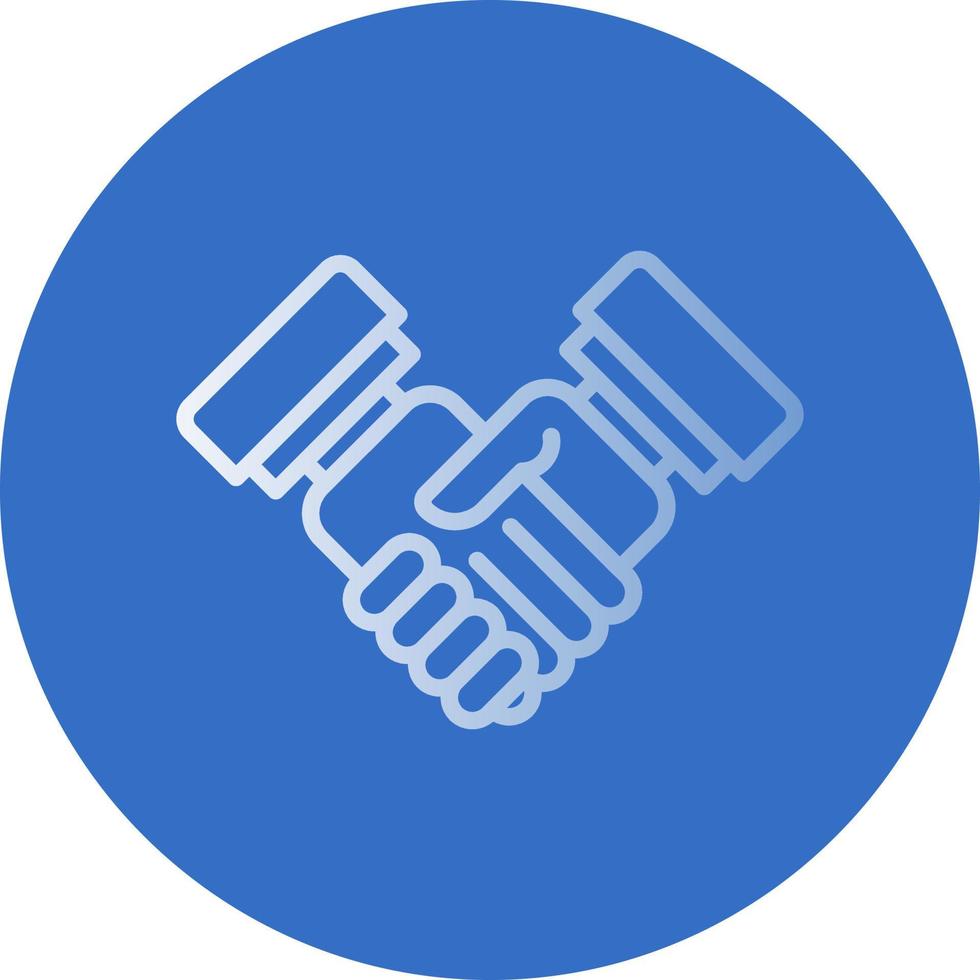 Handshake Vector Icon Design