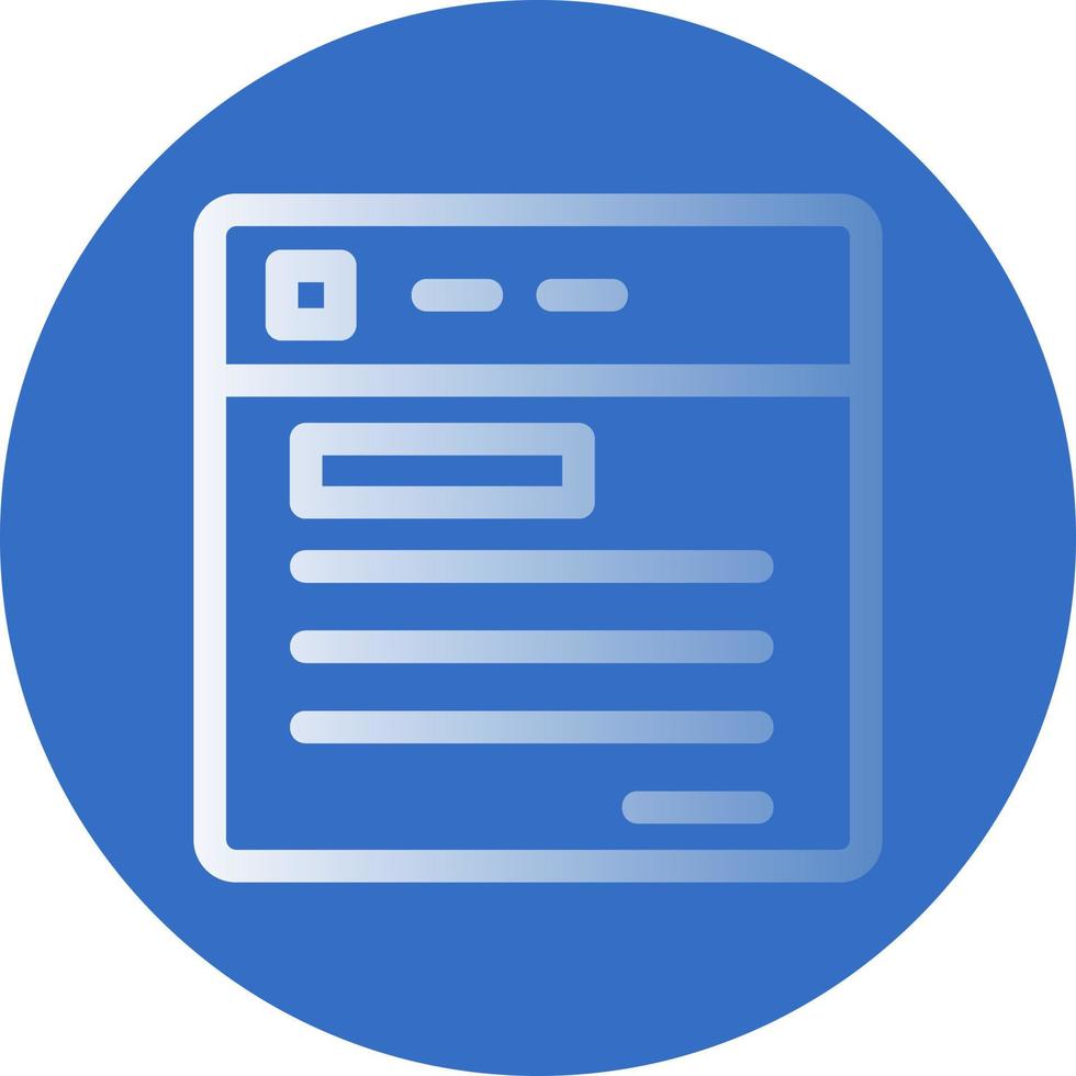 Website Ux Vector Icon Design
