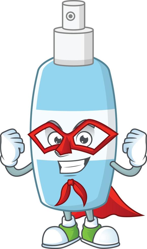 Spray hand sanitizer Cartoon character vector