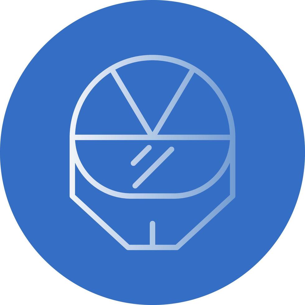 Racing Helmet Vector Icon Design