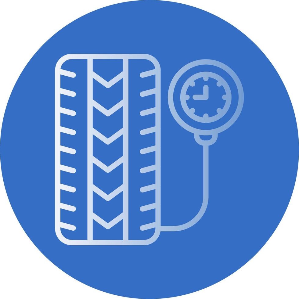 Tire Pressure Vector Icon Design