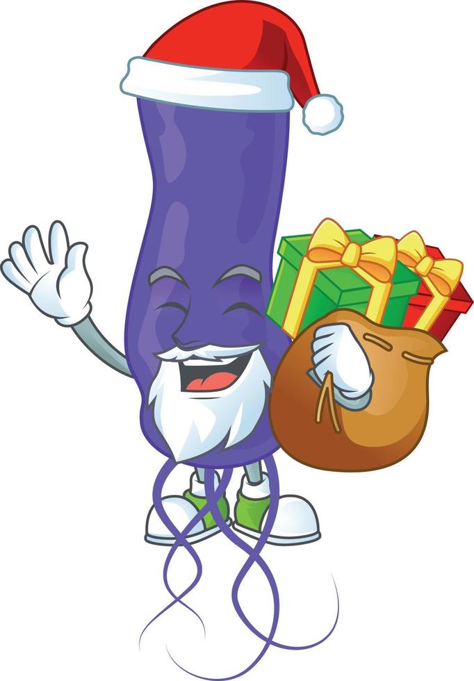Cartoon character of blue spirila vector