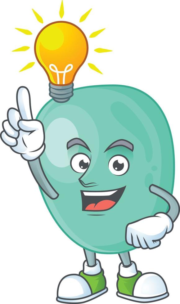 Staphylococcus aureus Cartoon character vector