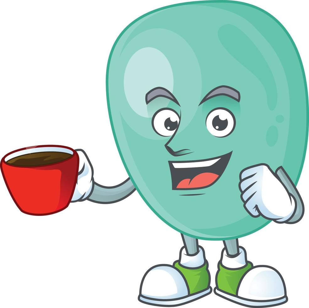 Staphylococcus aureus Cartoon character vector