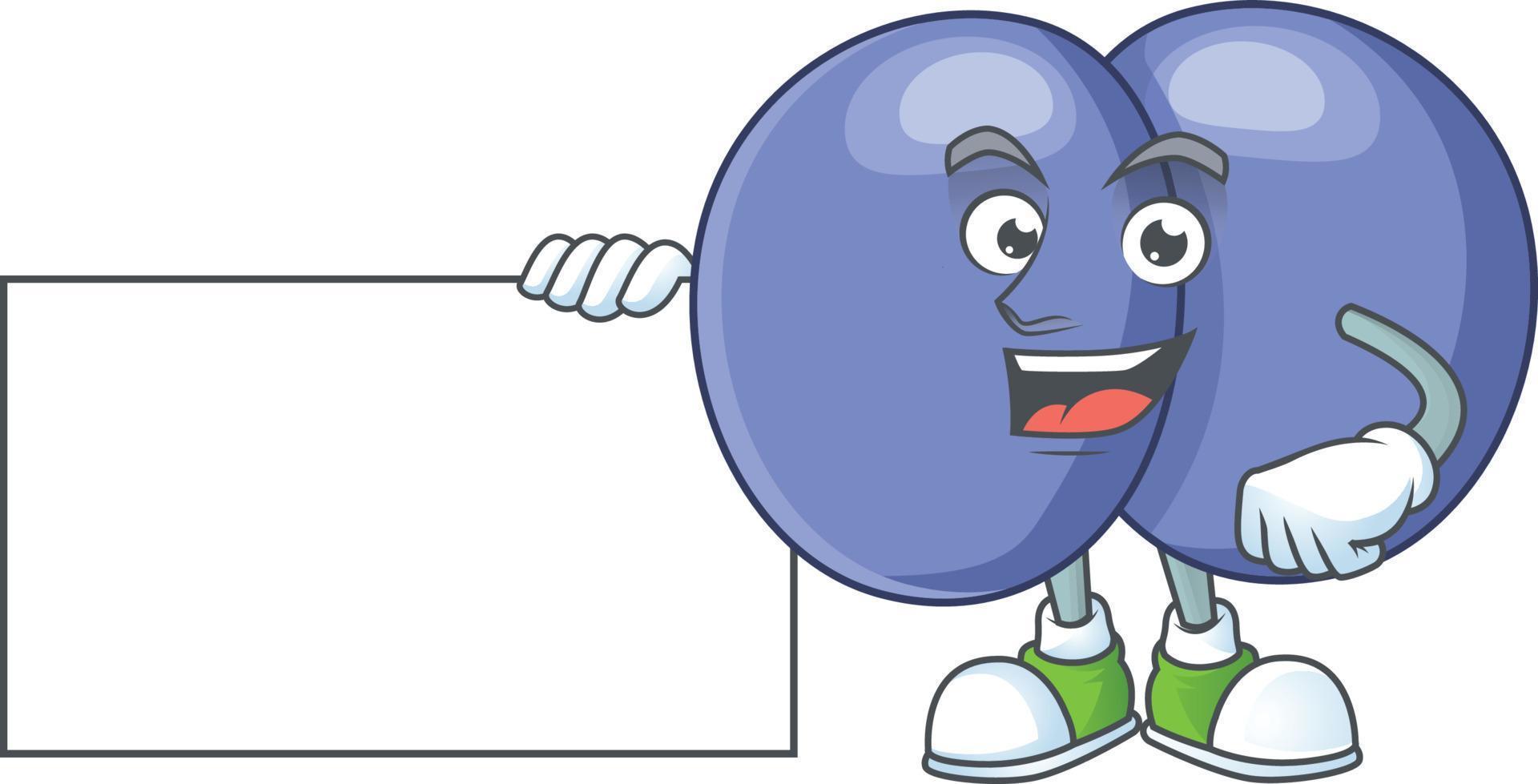 Streptococcus pneumoniae Cartoon character vector