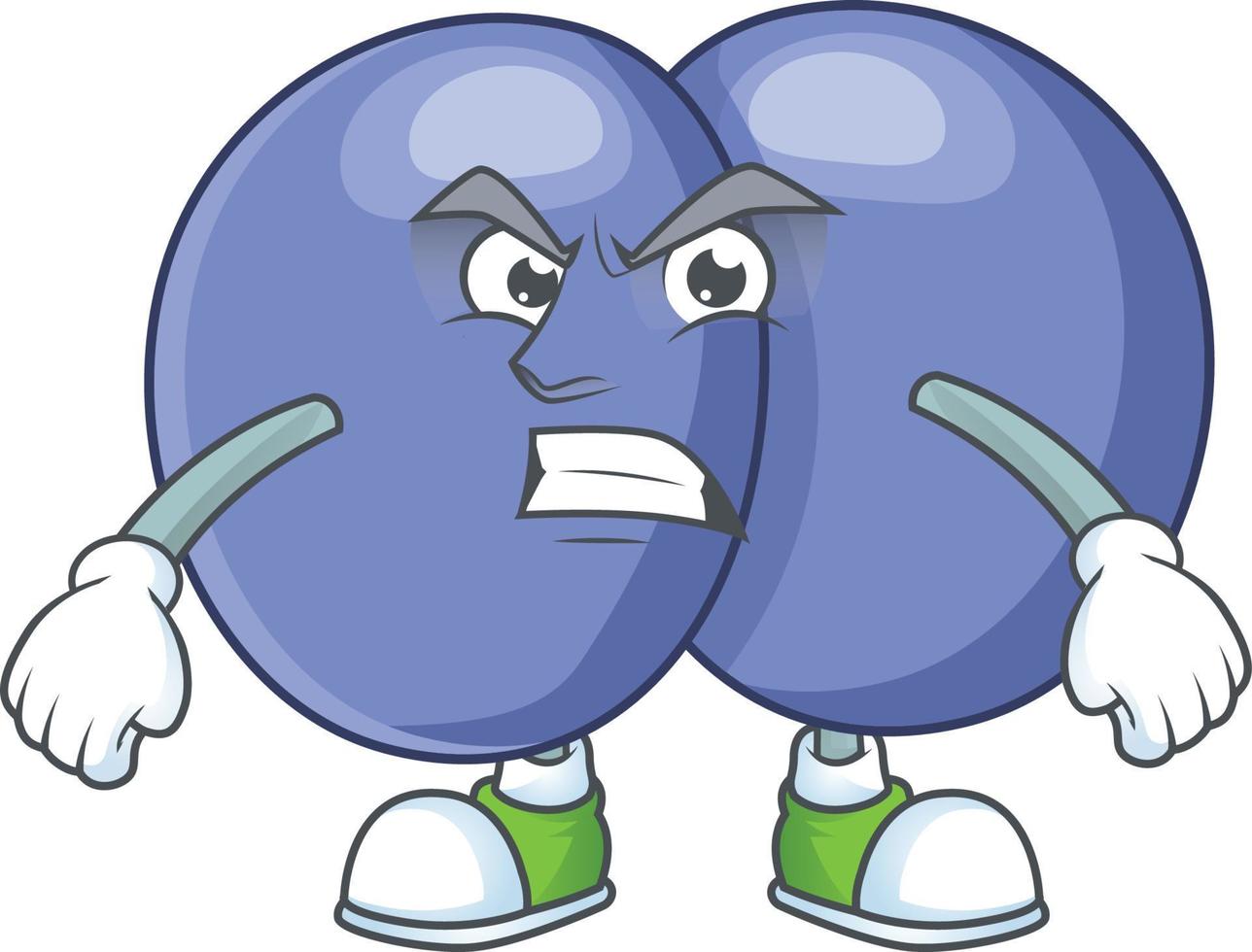 Streptococcus pneumoniae Cartoon character vector