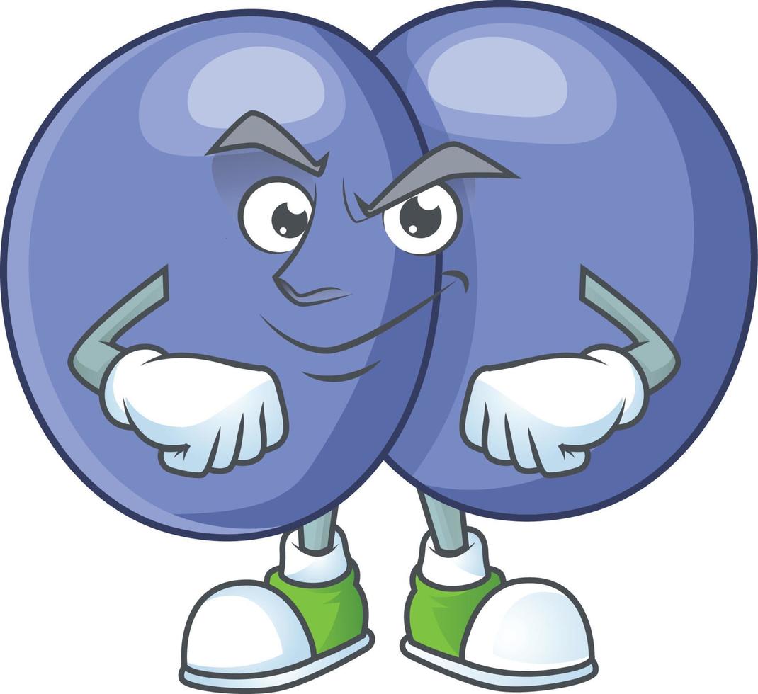 Streptococcus pneumoniae Cartoon character vector