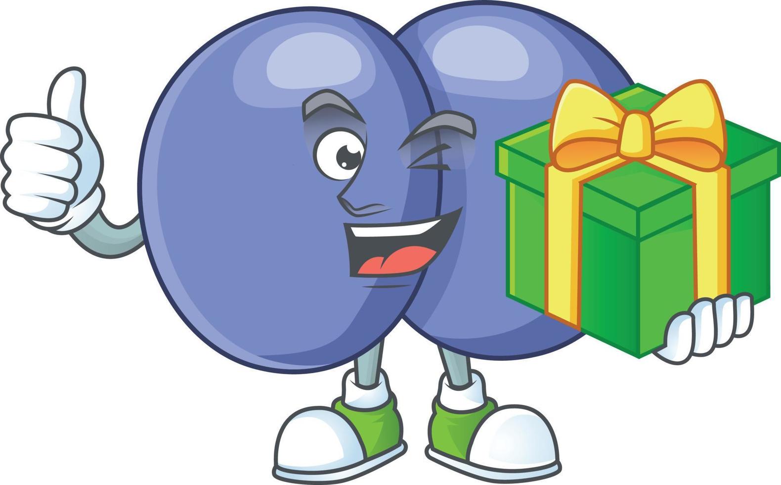Streptococcus pneumoniae Cartoon character vector