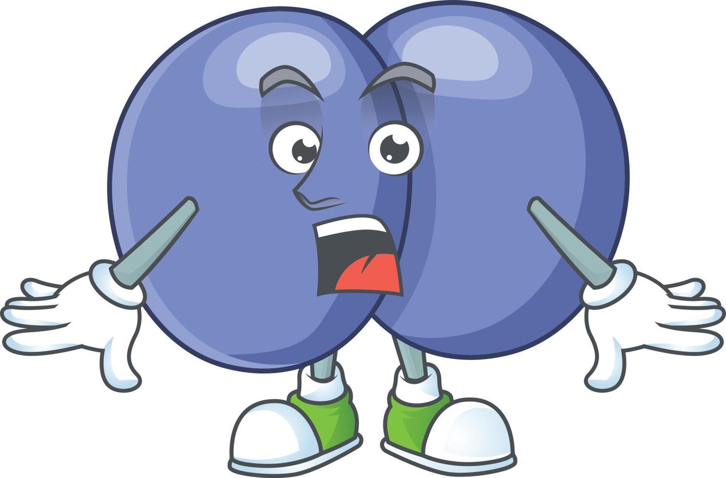 Streptococcus pneumoniae Cartoon character vector