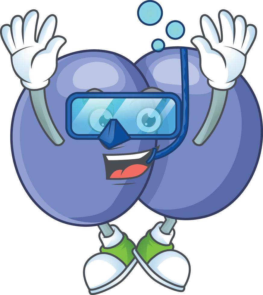 Streptococcus pneumoniae Cartoon character vector