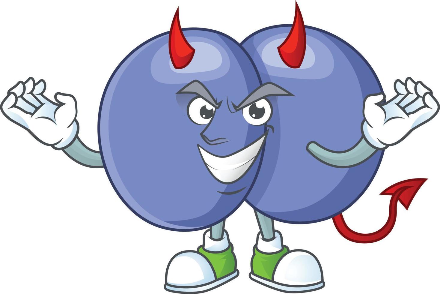 Streptococcus pneumoniae Cartoon character vector
