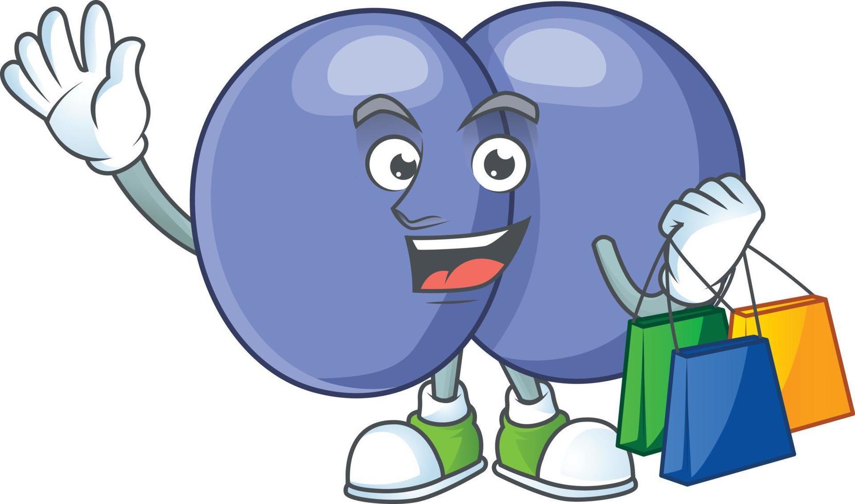 Streptococcus pneumoniae Cartoon character vector