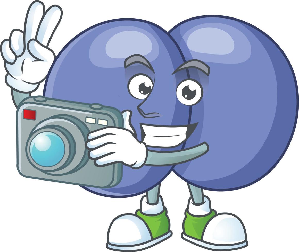 Streptococcus pneumoniae Cartoon character vector