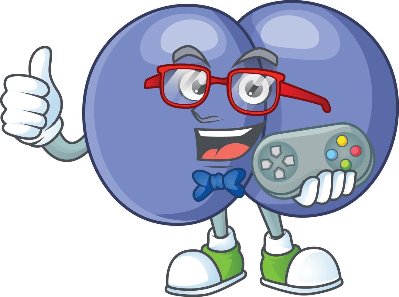 Streptococcus pneumoniae Cartoon character vector
