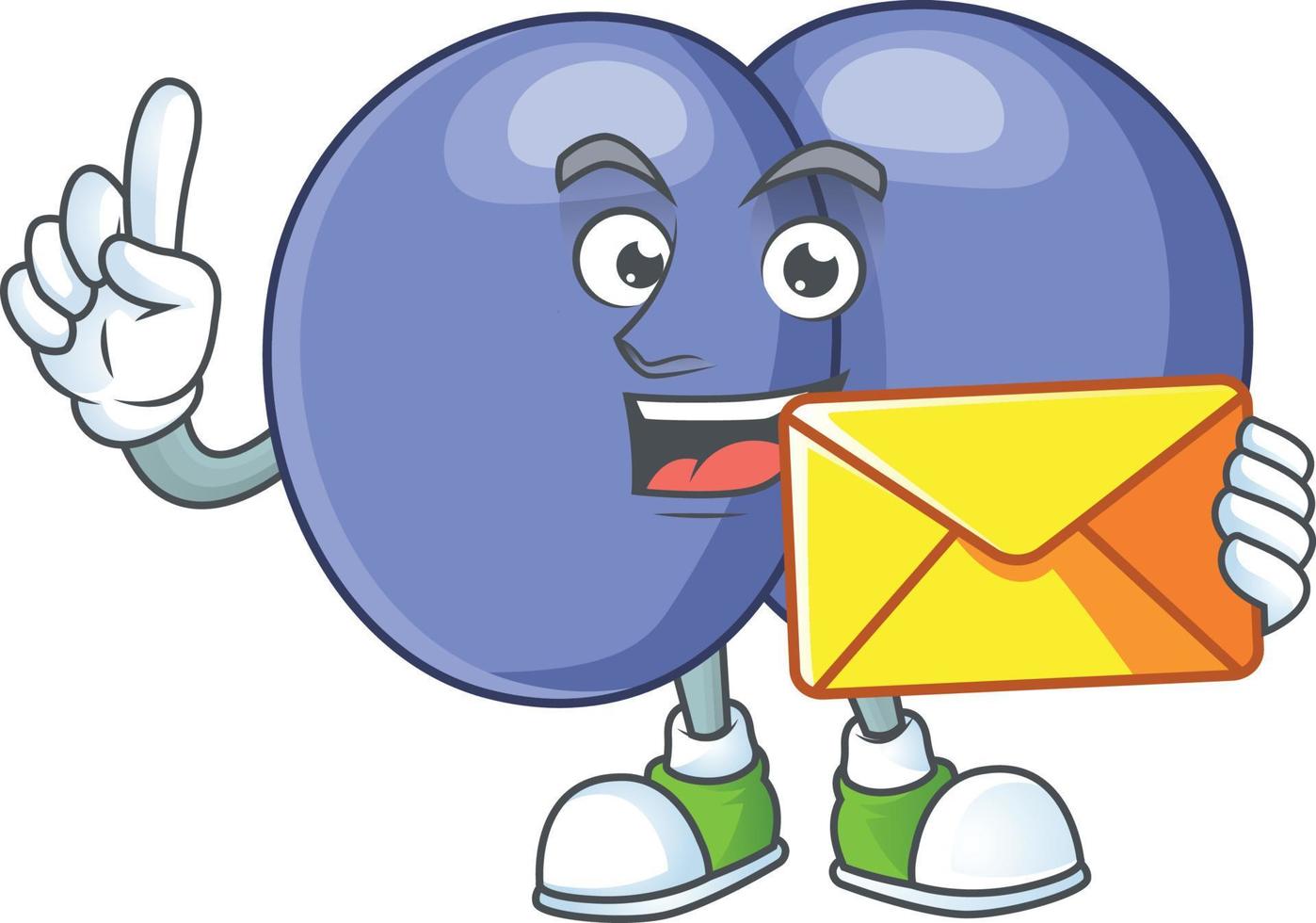 Streptococcus pneumoniae Cartoon character vector