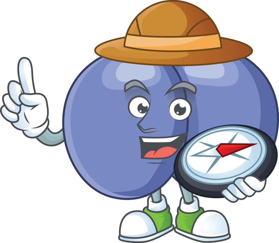 Streptococcus pneumoniae Cartoon character vector