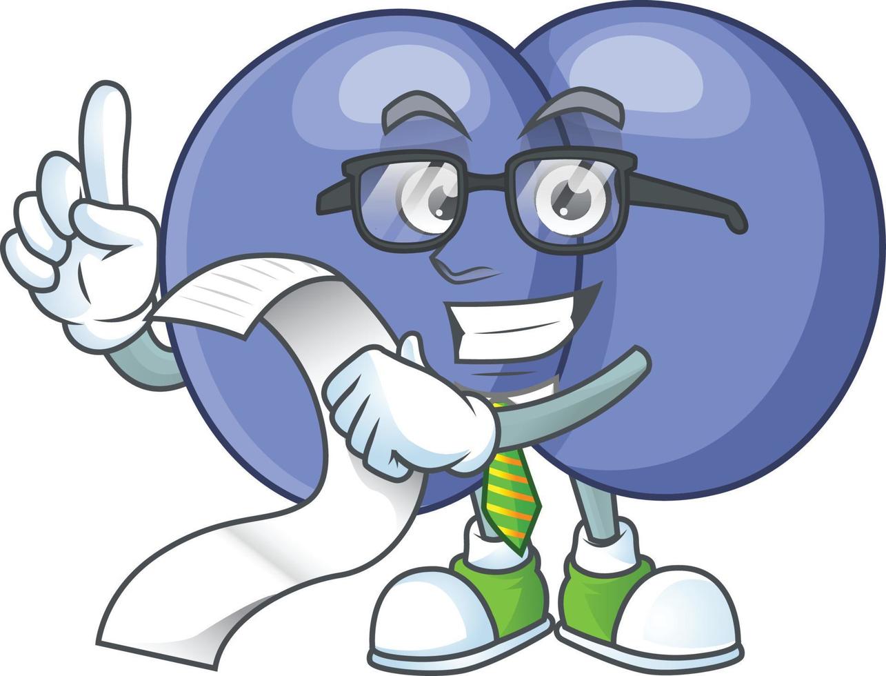 Streptococcus pneumoniae Cartoon character vector