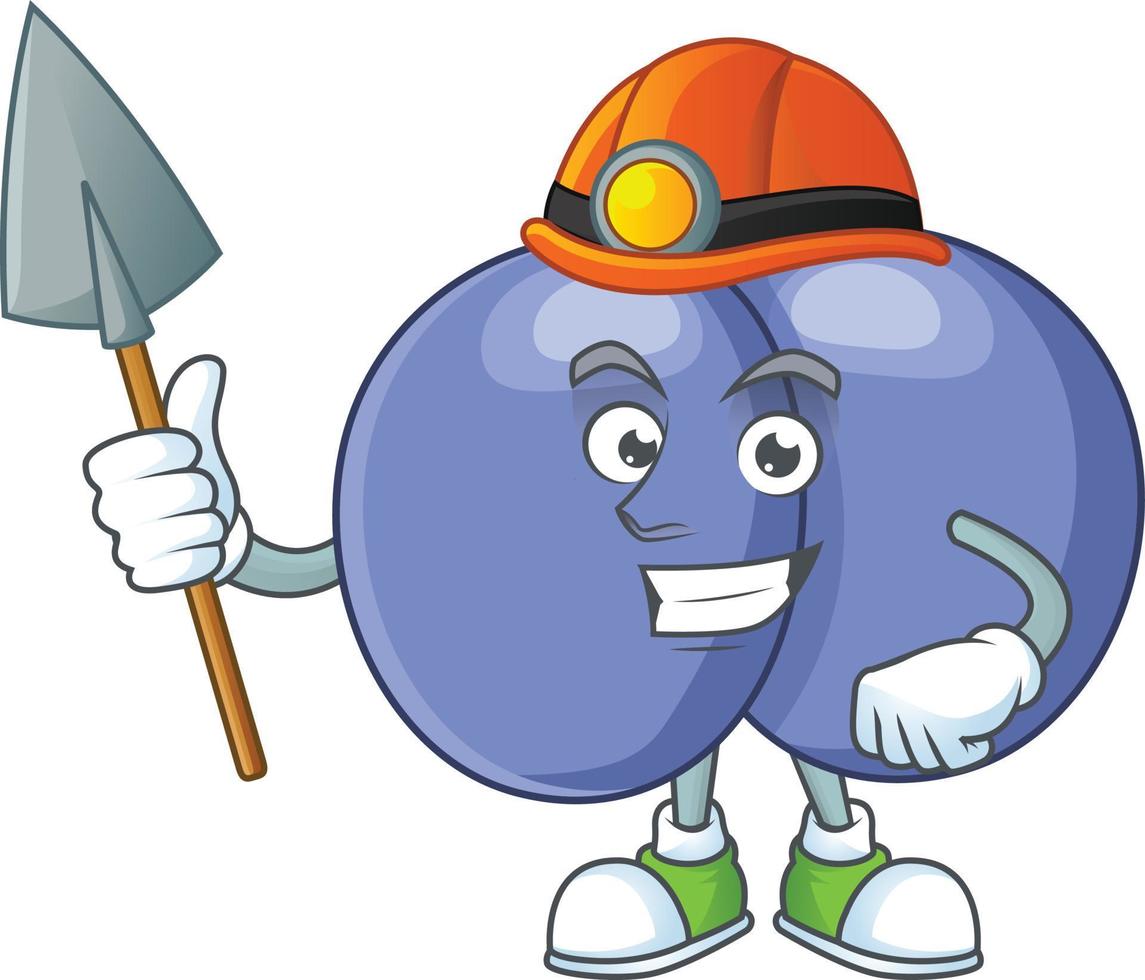 Streptococcus pneumoniae Cartoon character vector