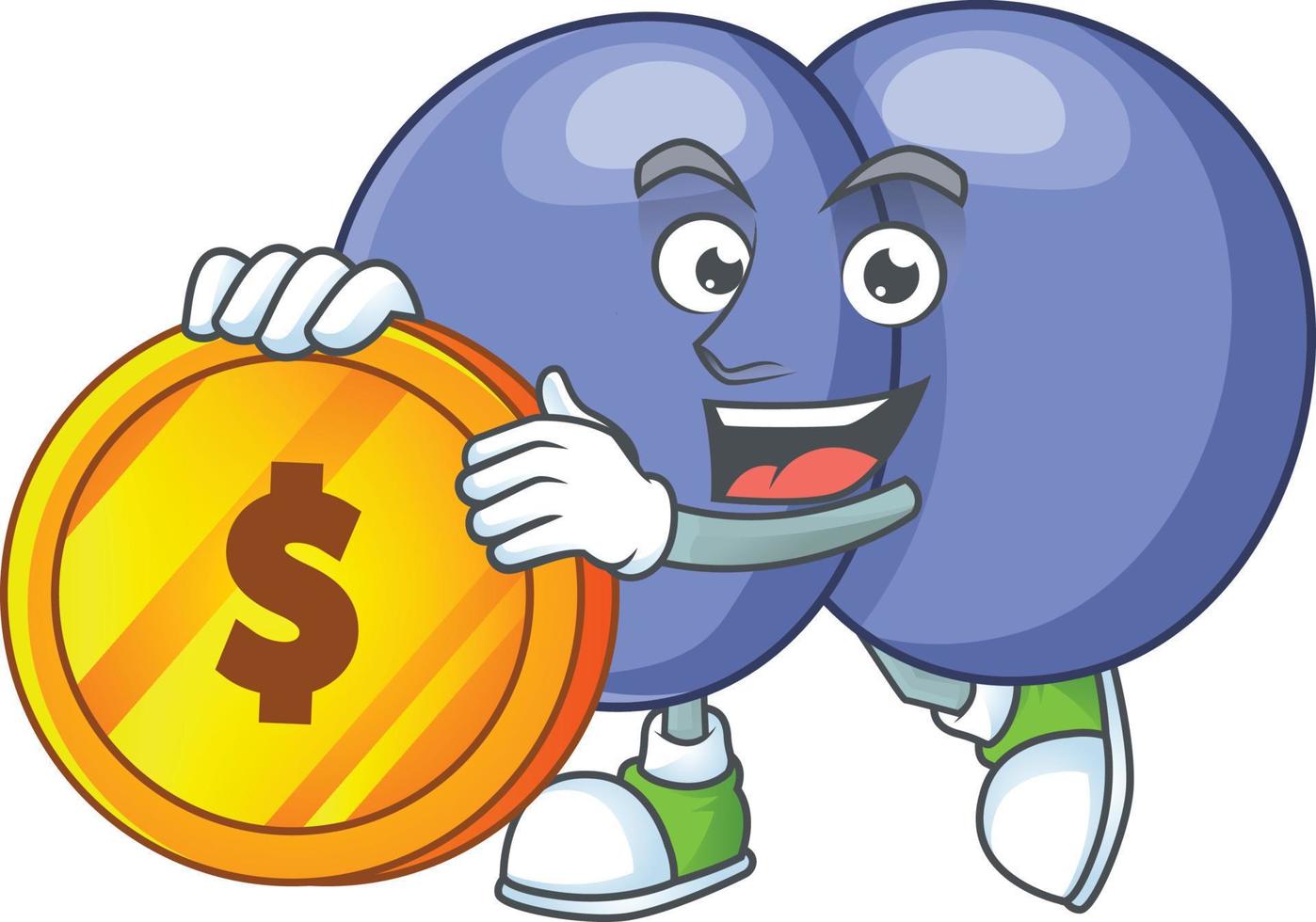 Streptococcus pneumoniae Cartoon character vector