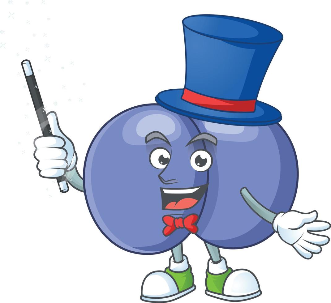 Streptococcus pneumoniae Cartoon character vector
