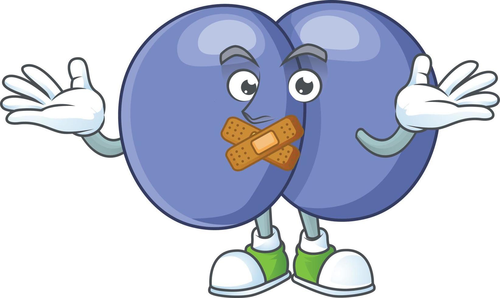 Streptococcus pneumoniae Cartoon character vector