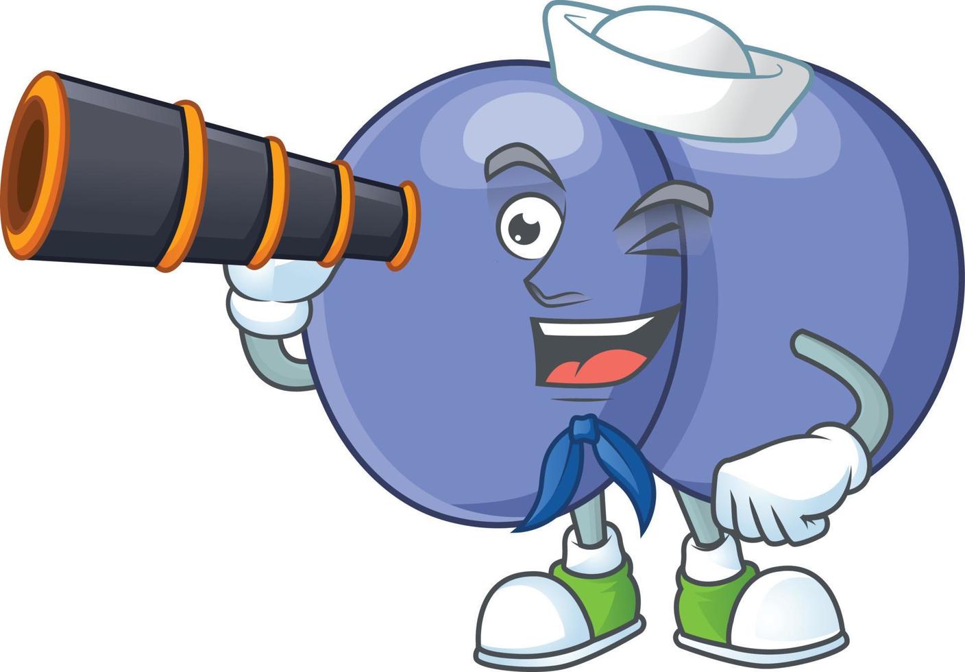 Streptococcus pneumoniae Cartoon character vector