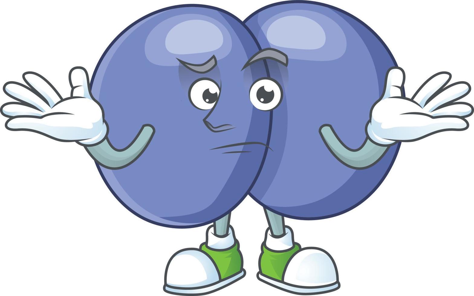 Streptococcus pneumoniae Cartoon character vector