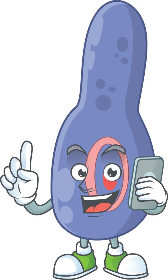 Clostrisium botulinum Cartoon character vector