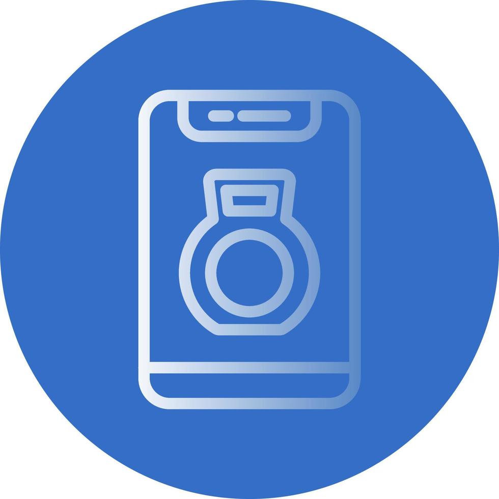 Kettlebell Vector Icon Design