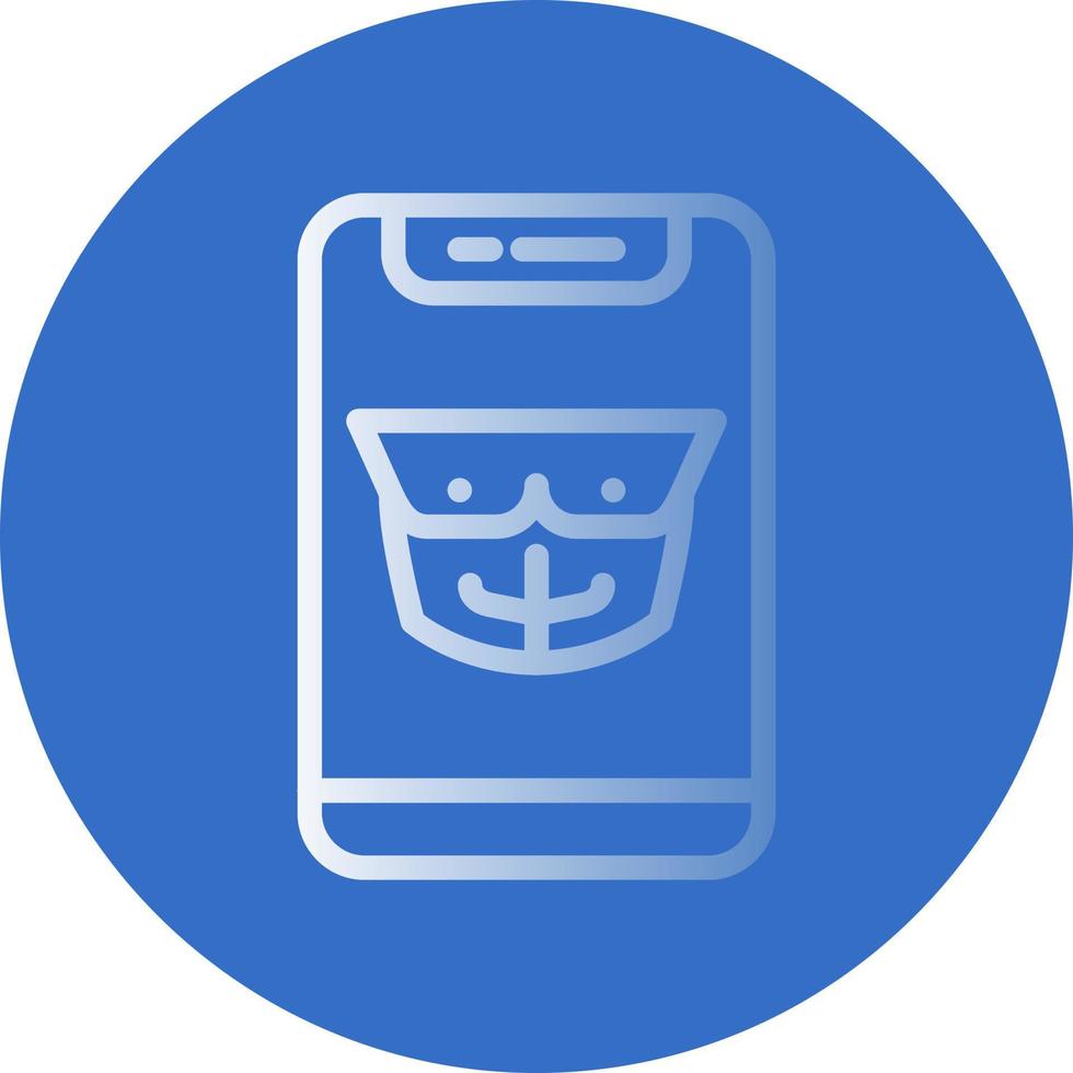 Chest Muscle Vector Icon Design