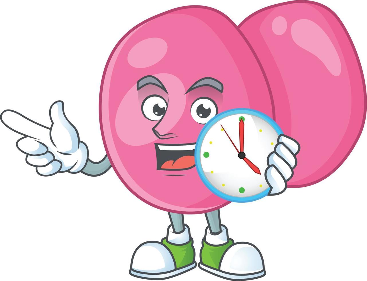 Streptococcus pyogenes Cartoon character vector
