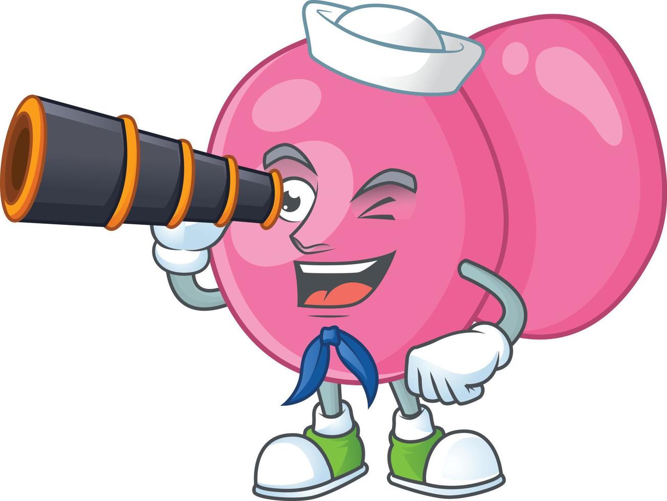 Streptococcus pyogenes Cartoon character vector