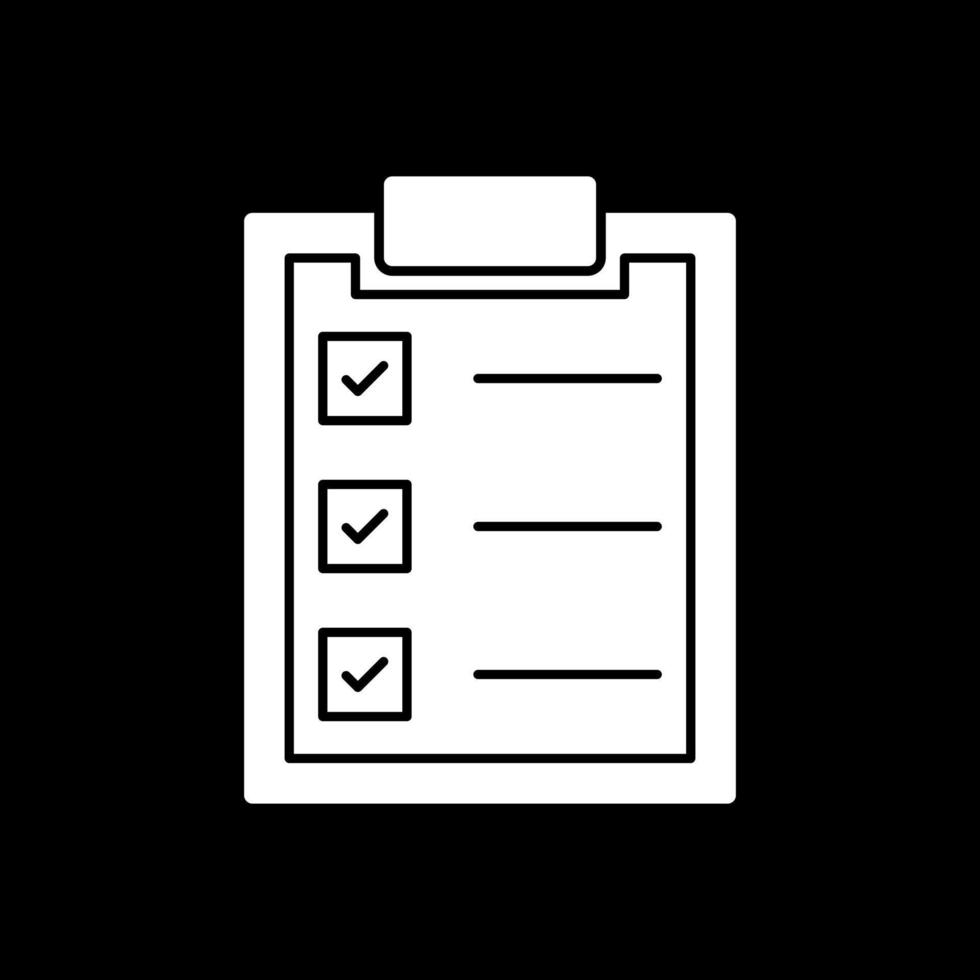 Checklist Vector Icon Design