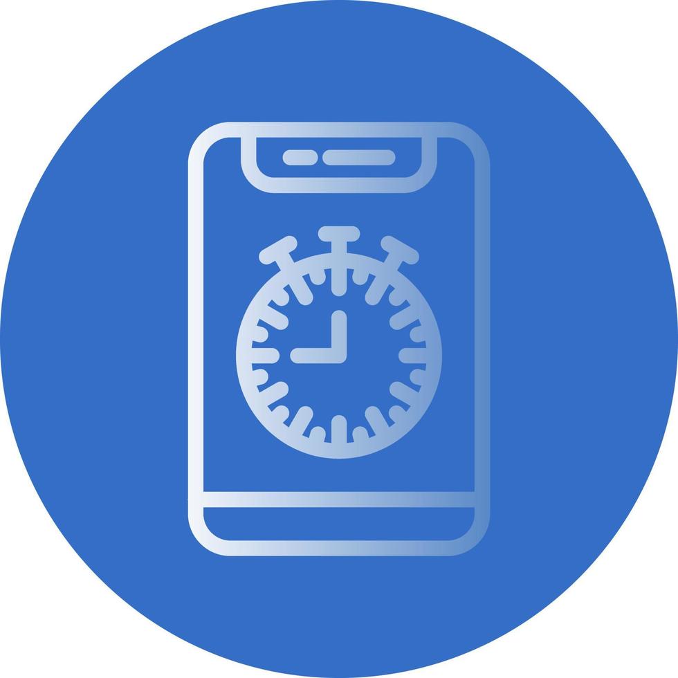 Stopwatch Vector Icon Design