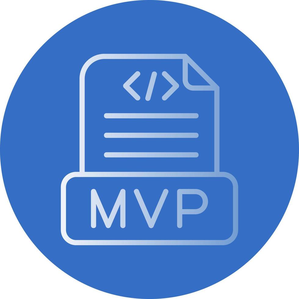 MVP Vector Icon Design