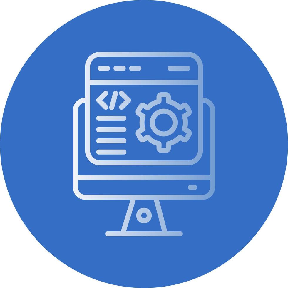 Software Developer Vector Icon Design