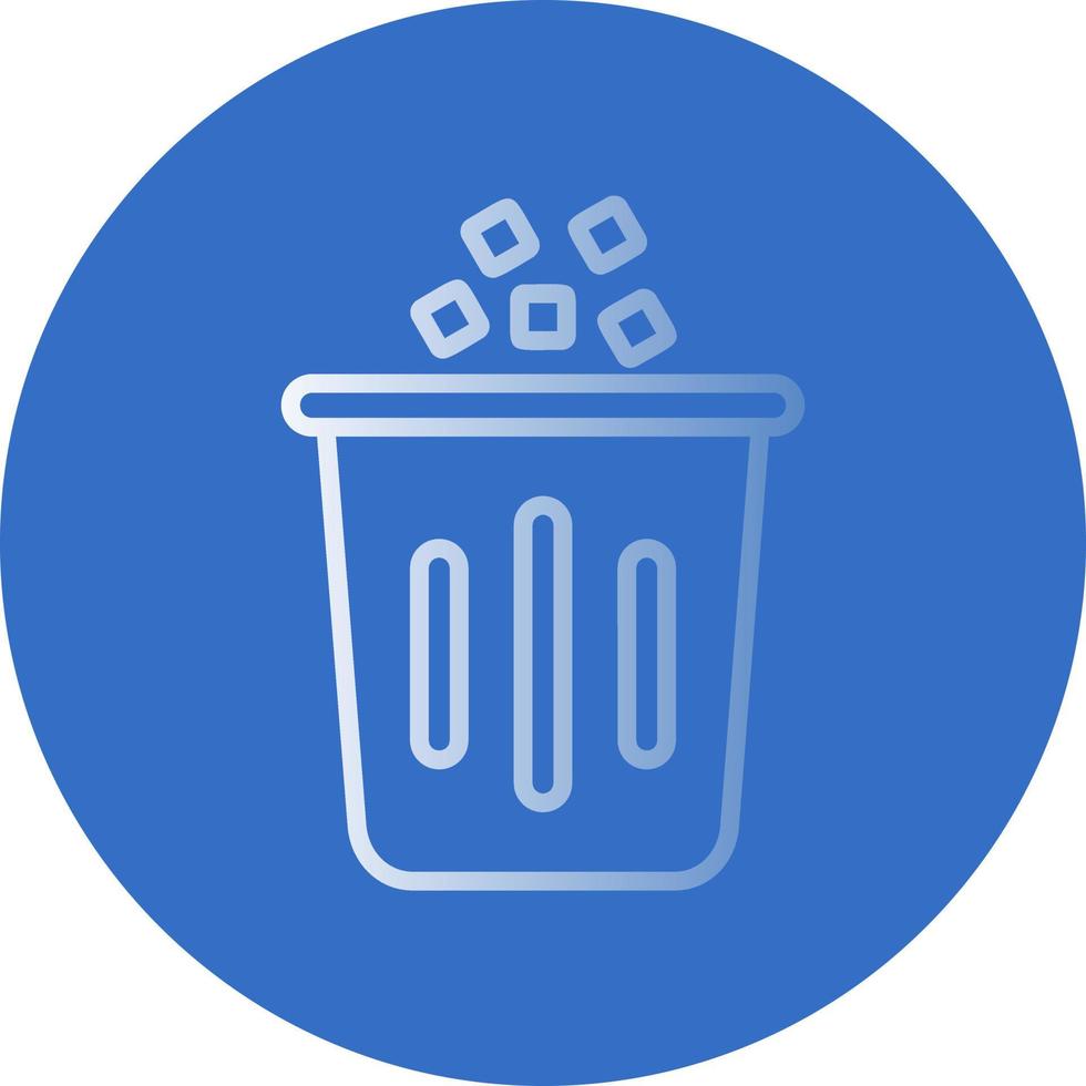 Litter Vector Icon Design