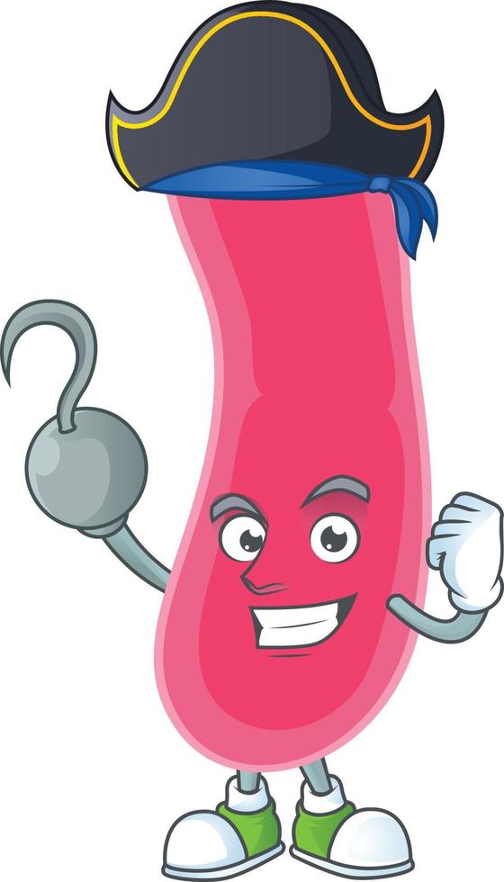 Cartoon character of fusobacteria vector