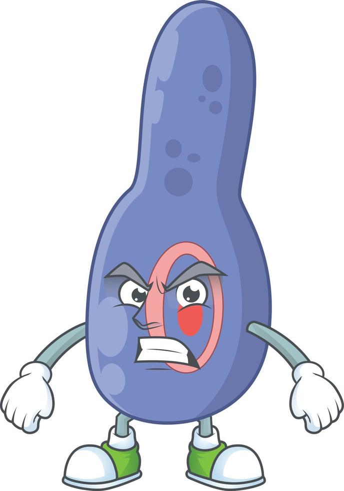 Clostrisium botulinum Cartoon character vector