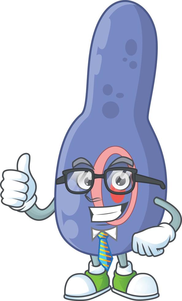 Clostrisium botulinum Cartoon character vector