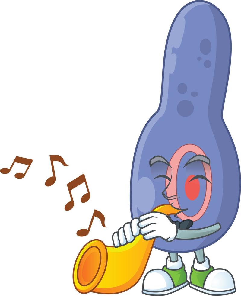 Clostrisium botulinum Cartoon character vector
