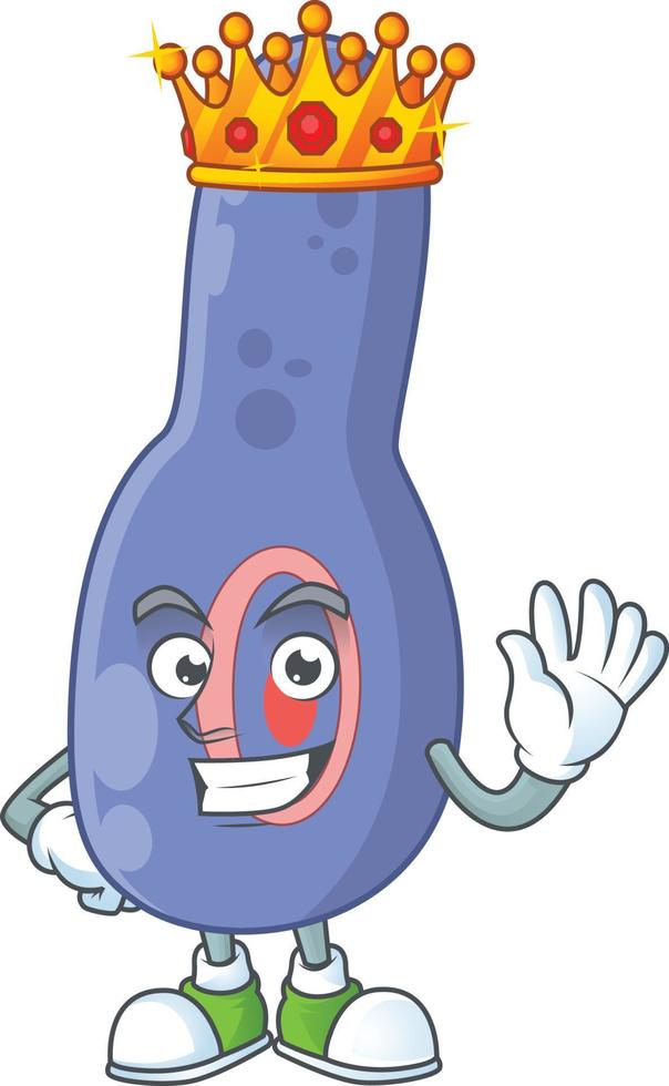 Clostrisium botulinum Cartoon character vector