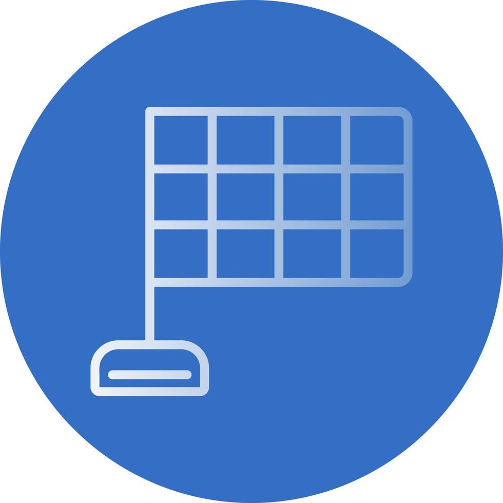Checkered Flags Vector Icon Design