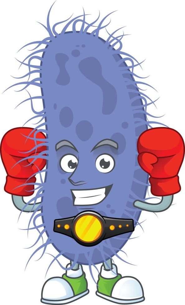 Salmonella typhi Cartoon character vector