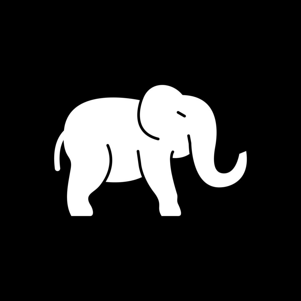Elephant Vector Icon Design