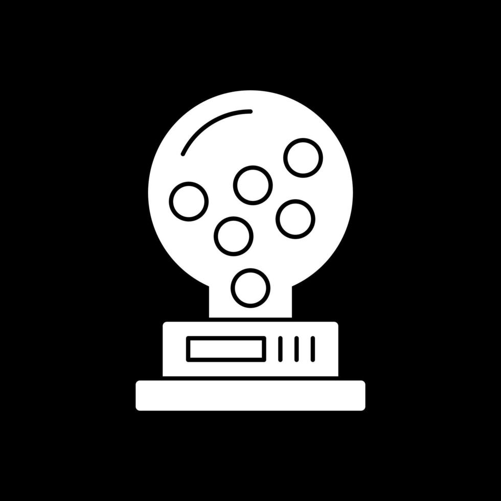 Gumball Machine Vector Icon Design