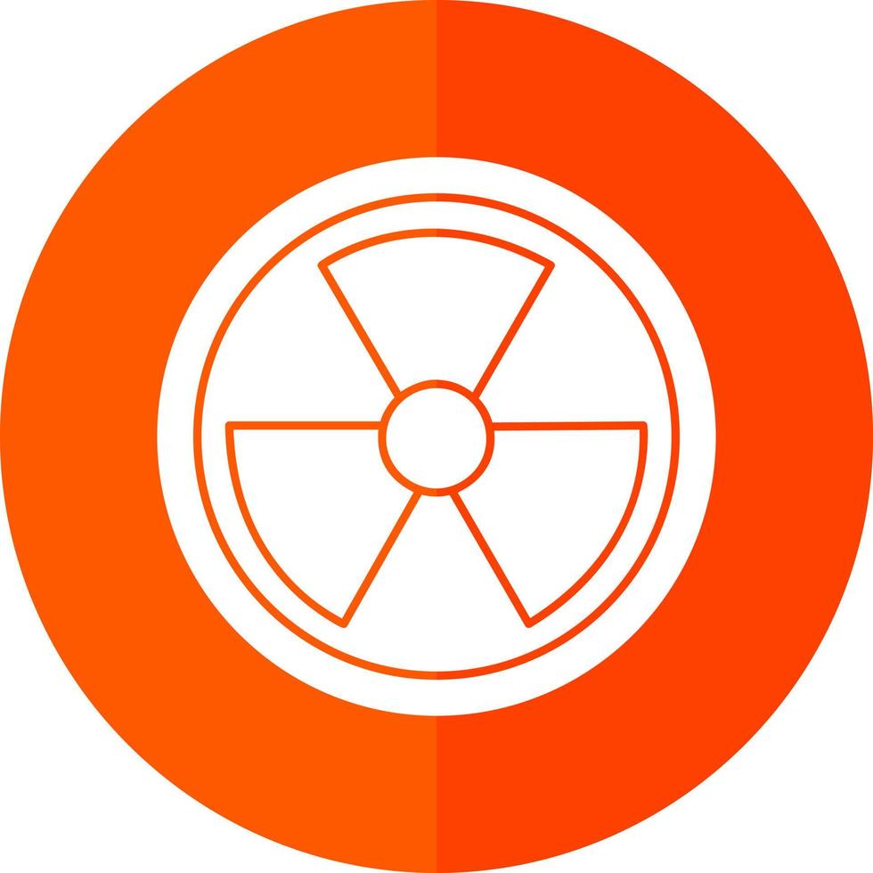 Nuclear Energy Vector Icon Design