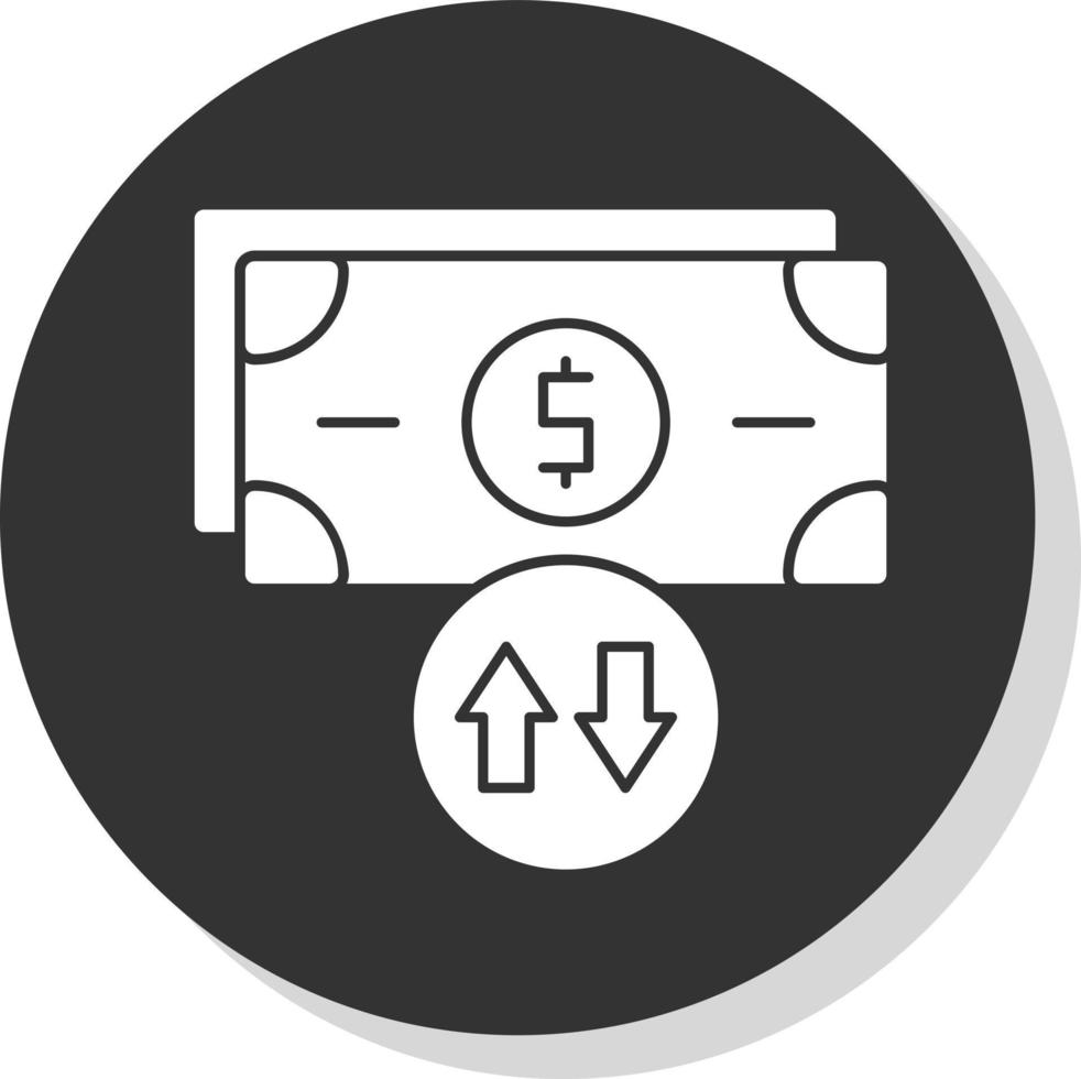 Cash Flow Vector Icon Design