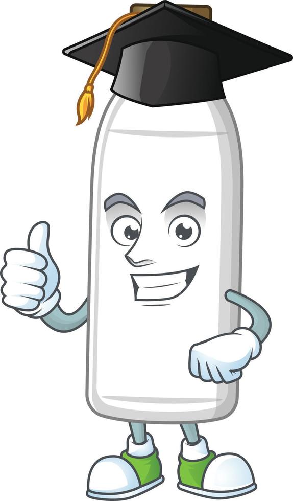 Milk bottle Cartoon character vector