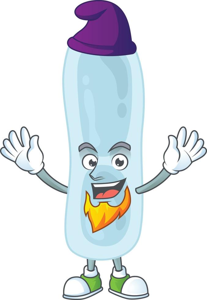 Cartoon character of klebsiella pneumoniae vector